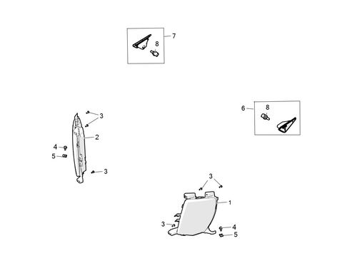 LAMP ASY SIDE REPEATER (LH) - Founder