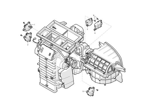 ACTUATOR ASSY - MODE