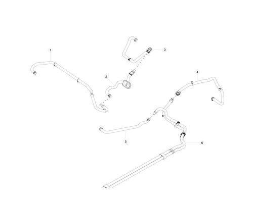 HOSE (PT), CHARGER INLET (NO PUMP2), MS2