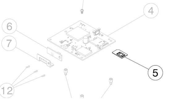 Sim-карта 4G/3G 64K (1013043-00-A)