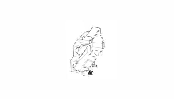 SUBASY - COVER - PWR LUG - INLET - EV (1006923-00-B)