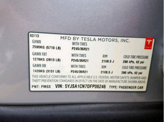 Tesla Model S (2013)